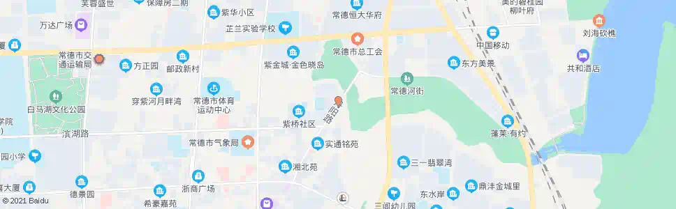 常德紫桥二区_公交站地图_常德公交_妙搜公交查询2025