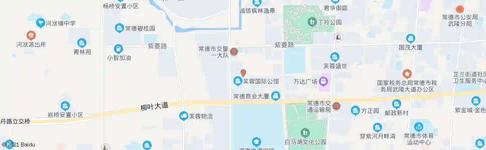 常德沙岗路_公交站地图_常德公交_妙搜公交查询2025