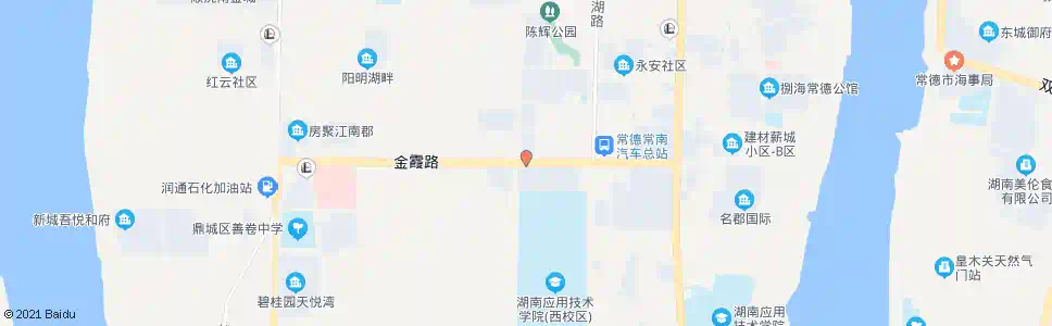 常德阳明路_公交站地图_常德公交_妙搜公交查询2025