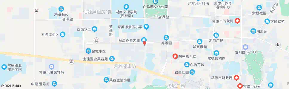 常德芙蓉大厦_公交站地图_常德公交_妙搜公交查询2025