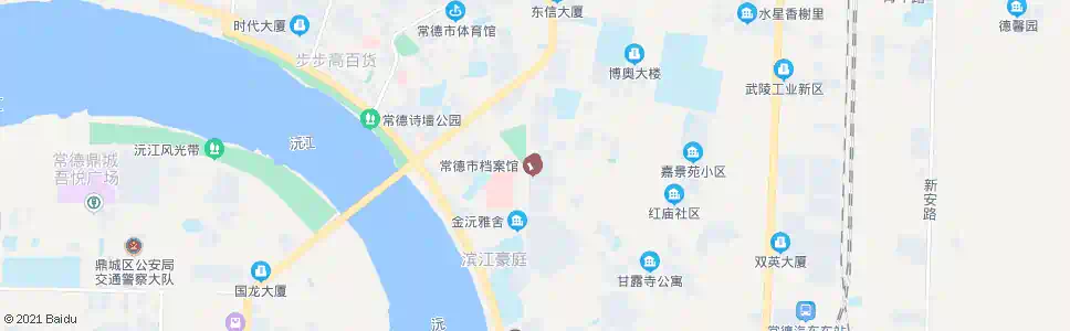 常德市委_公交站地图_常德公交_妙搜公交查询2025