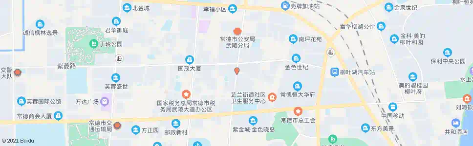 常德芷兰小区_公交站地图_常德公交_妙搜公交查询2025