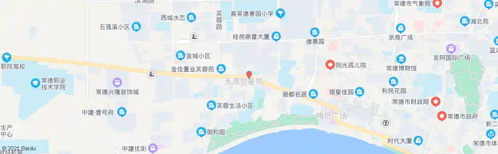 常德三叉路_公交站地图_常德公交_妙搜公交查询2025