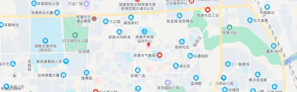 常德第一中医院_公交站地图_常德公交_妙搜公交查询2025