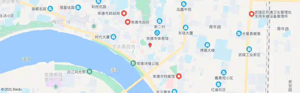 常德文化宫(后)_公交站地图_常德公交_妙搜公交查询2025
