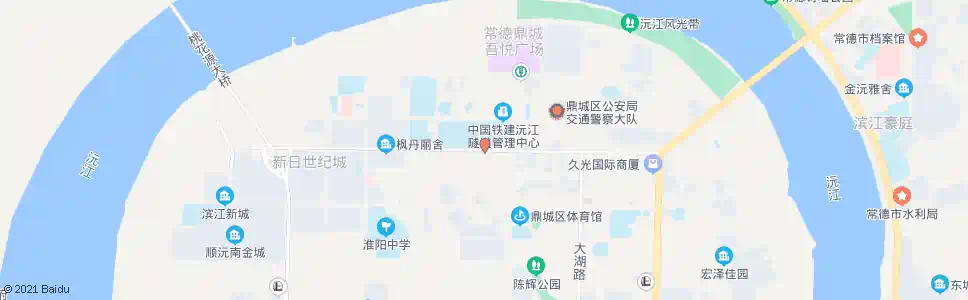常德鼎城一中_公交站地图_常德公交_妙搜公交查询2025