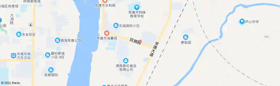 常德双拥中路_公交站地图_常德公交_妙搜公交查询2025