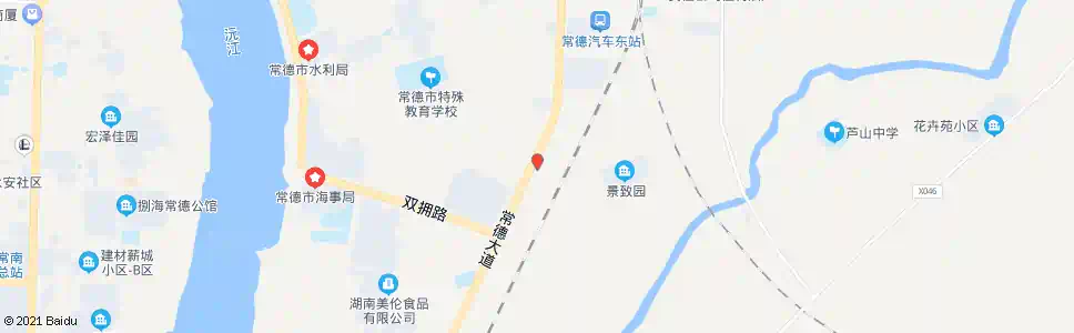 常德赵家碈_公交站地图_常德公交_妙搜公交查询2025