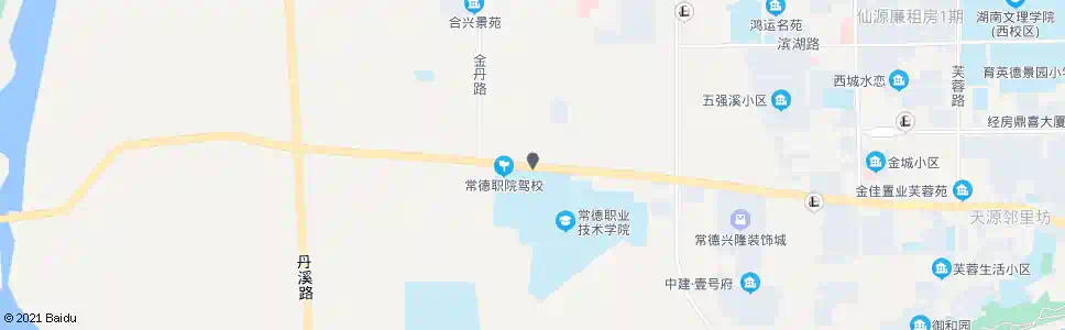 常德高职院_公交站地图_常德公交_妙搜公交查询2025