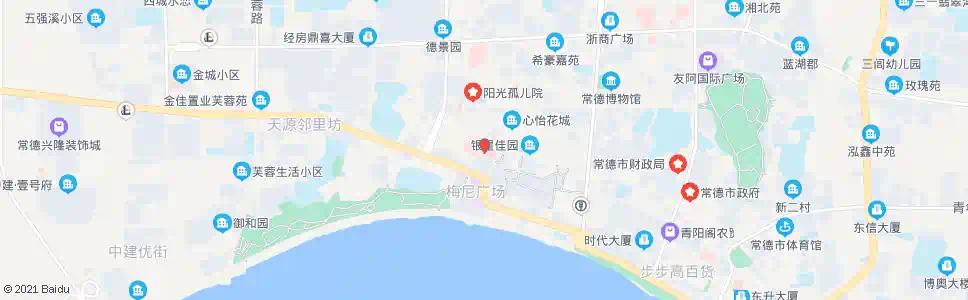 常德四医院_公交站地图_常德公交_妙搜公交查询2025