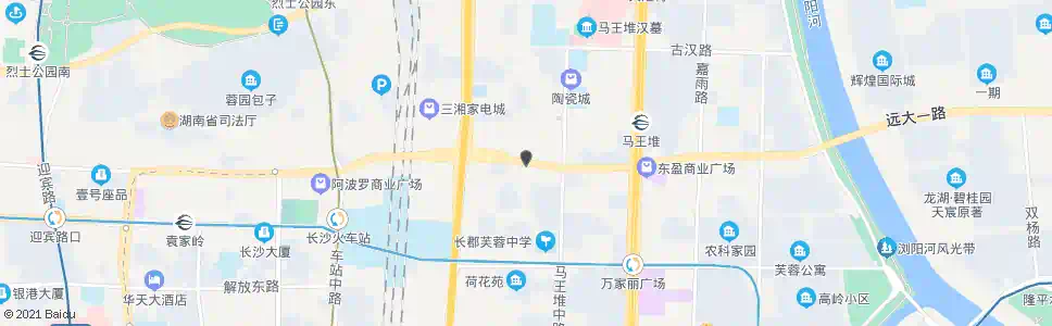 长沙火星镇_公交站地图_长沙公交_妙搜公交查询2025