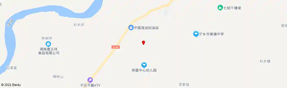 长沙关山村_公交站地图_长沙公交_妙搜公交查询2025