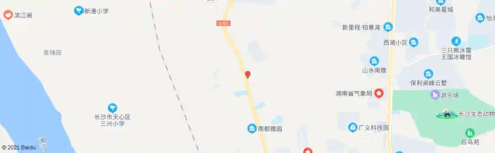 长沙核工业三零三_公交站地图_长沙公交_妙搜公交查询2025