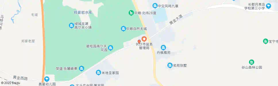 长沙黄金路雷锋大道口_公交站地图_长沙公交_妙搜公交查询2025