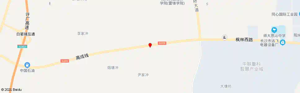 长沙苏家咀_公交站地图_长沙公交_妙搜公交查询2025