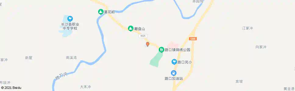 长沙路口镇_公交站地图_长沙公交_妙搜公交查询2025