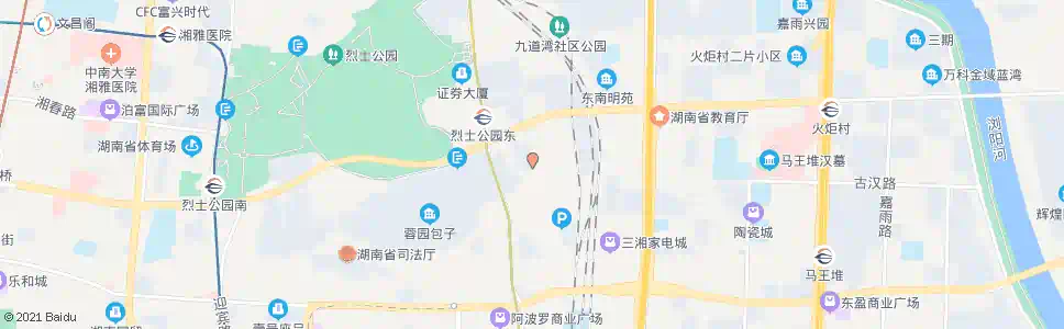 长沙湘湖路_公交站地图_长沙公交_妙搜公交查询2025