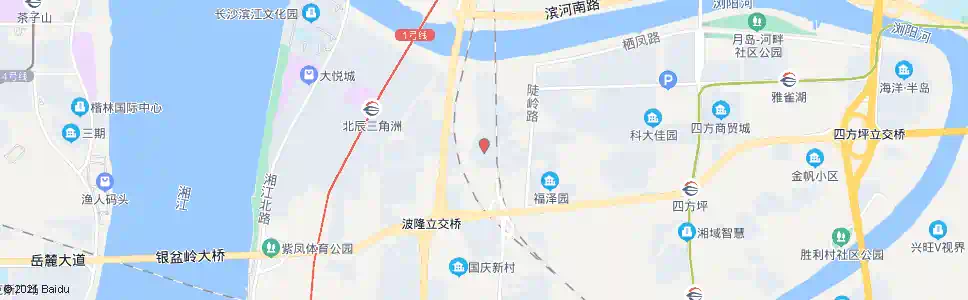 长沙蒋家垅社区_公交站地图_长沙公交_妙搜公交查询2025