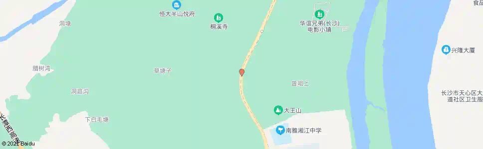 长沙石塘庵_公交站地图_长沙公交_妙搜公交查询2025
