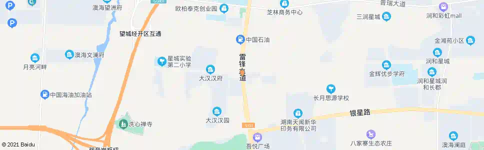 长沙金坪_公交站地图_长沙公交_妙搜公交查询2025