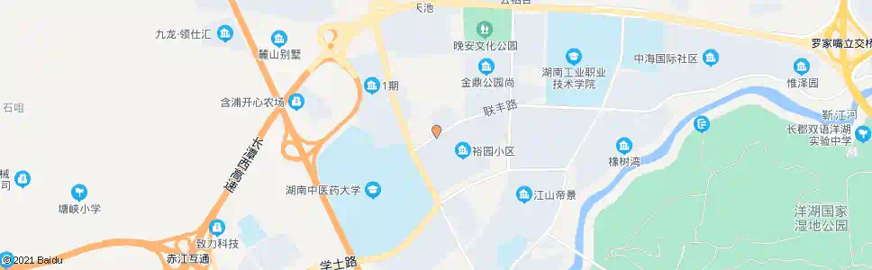 长沙联丰村_公交站地图_长沙公交_妙搜公交查询2025