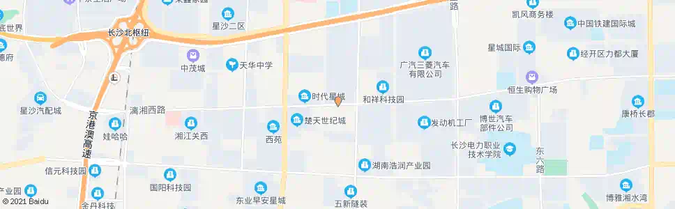 长沙曙光集团_公交站地图_长沙公交_妙搜公交查询2025