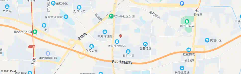 长沙万芙路_公交站地图_长沙公交_妙搜公交查询2025