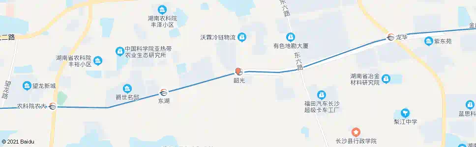 长沙长榔路口_公交站地图_长沙公交_妙搜公交查询2025