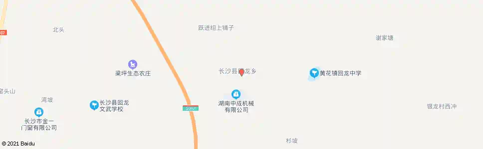 长沙回龙农商行_公交站地图_长沙公交_妙搜公交查询2025