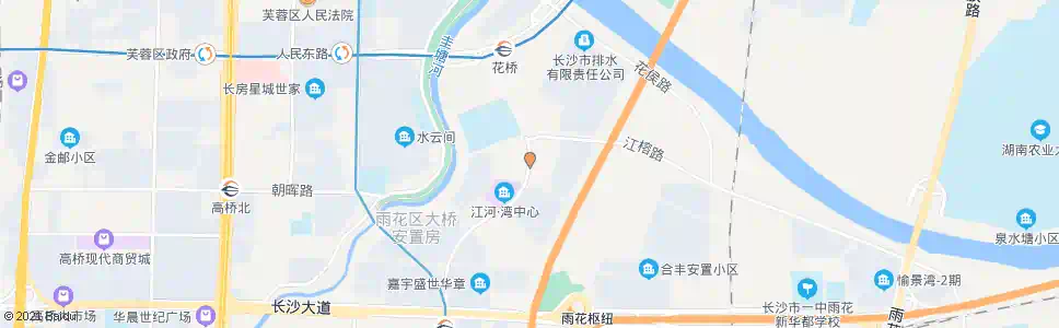 长沙火焰路口_公交站地图_长沙公交_妙搜公交查询2025