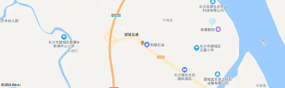 长沙六合围招呼站_公交站地图_长沙公交_妙搜公交查询2025