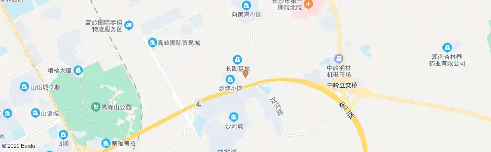 长沙彭家巷口_公交站地图_长沙公交_妙搜公交查询2025