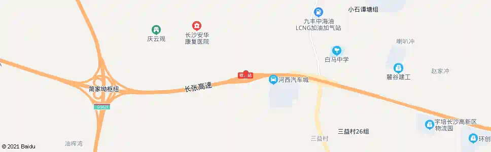 长沙侯家塘西_公交站地图_长沙公交_妙搜公交查询2025