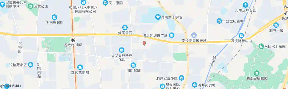 长沙高升小区_公交站地图_长沙公交_妙搜公交查询2025