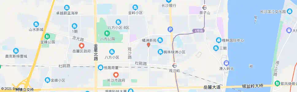 长沙桔洲移民小区_公交站地图_长沙公交_妙搜公交查询2025