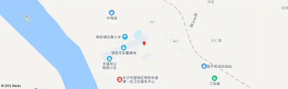 长沙铜官中学_公交站地图_长沙公交_妙搜公交查询2025