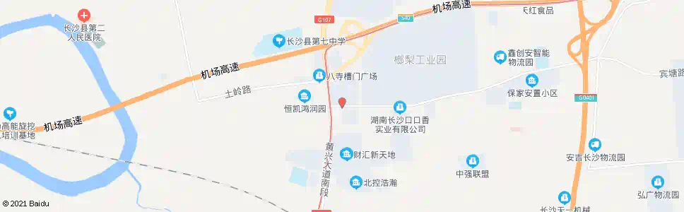 长沙梨江大道黄兴大道口_公交站地图_长沙公交_妙搜公交查询2025