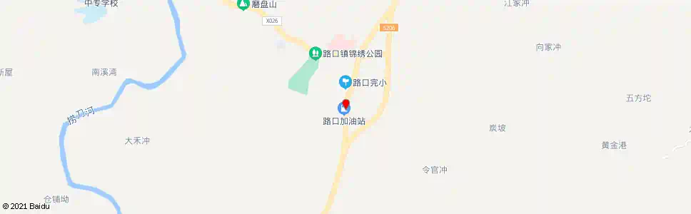 长沙路口街口中_公交站地图_长沙公交_妙搜公交查询2025