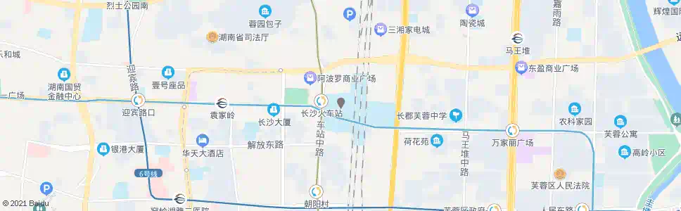 长沙礼花路_公交站地图_长沙公交_妙搜公交查询2025