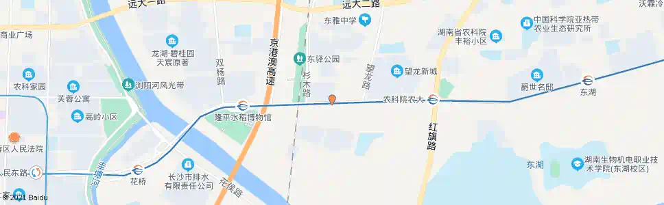 长沙望龙村_公交站地图_长沙公交_妙搜公交查询2025