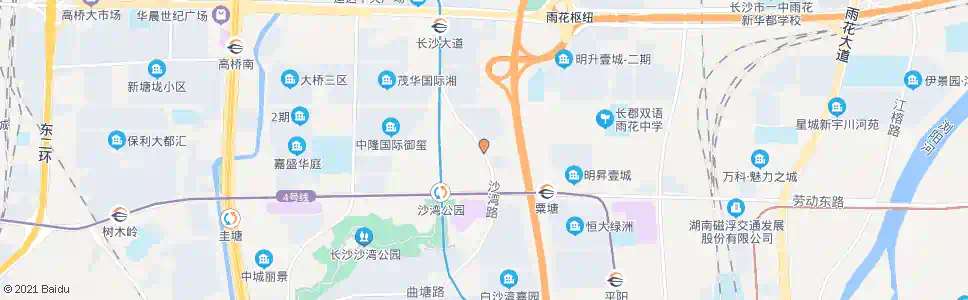长沙体育新城公交首末站_公交站地图_长沙公交_妙搜公交查询2025