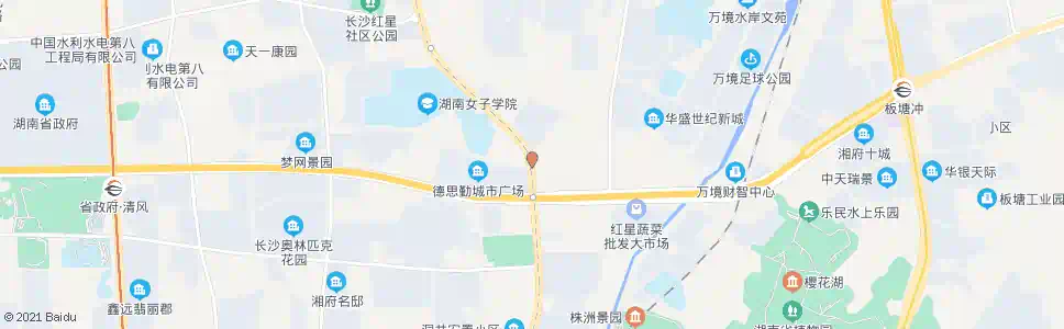 长沙高升村北_公交站地图_长沙公交_妙搜公交查询2025