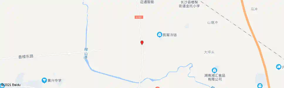 长沙桂花大道口_公交站地图_长沙公交_妙搜公交查询2025