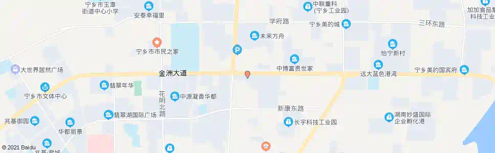 长沙五街国际_公交站地图_长沙公交_妙搜公交查询2025