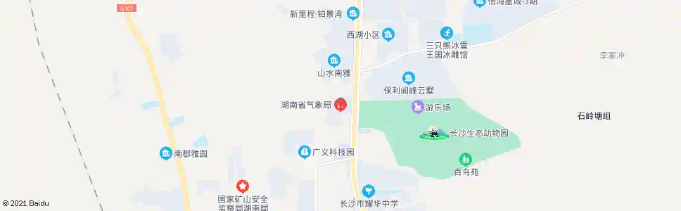 长沙省气象局_公交站地图_长沙公交_妙搜公交查询2025