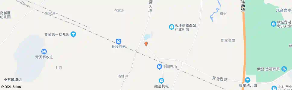 长沙桐林坳_公交站地图_长沙公交_妙搜公交查询2025
