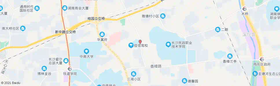 长沙曙光路_公交站地图_长沙公交_妙搜公交查询2025