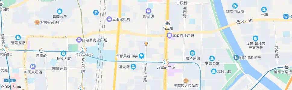 长沙惠泽园_公交站地图_长沙公交_妙搜公交查询2025