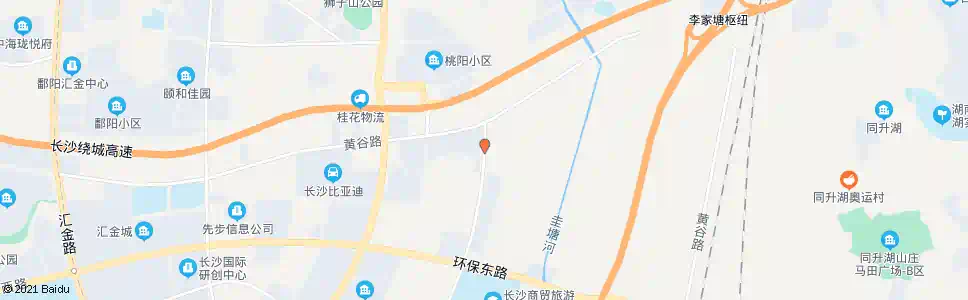 长沙兴安路黄谷路口_公交站地图_长沙公交_妙搜公交查询2025