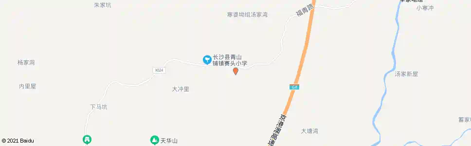 长沙赛头村_公交站地图_长沙公交_妙搜公交查询2025